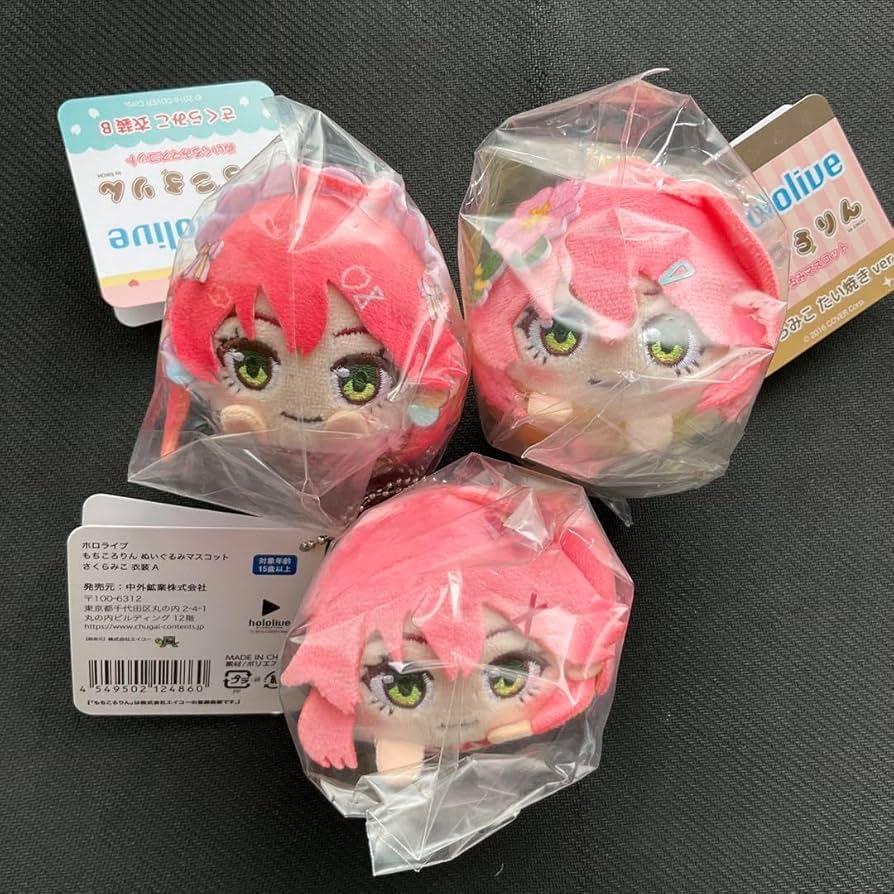 もちころりん　でかころりん　さくらみこ 予約】ホロライブ 鳴門鯛焼本舗×さくらみこ もちころりん 衣装A